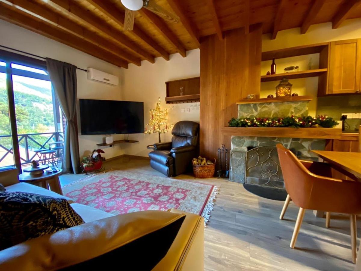 Cozy Mountain Apartment In Platres Esterno foto